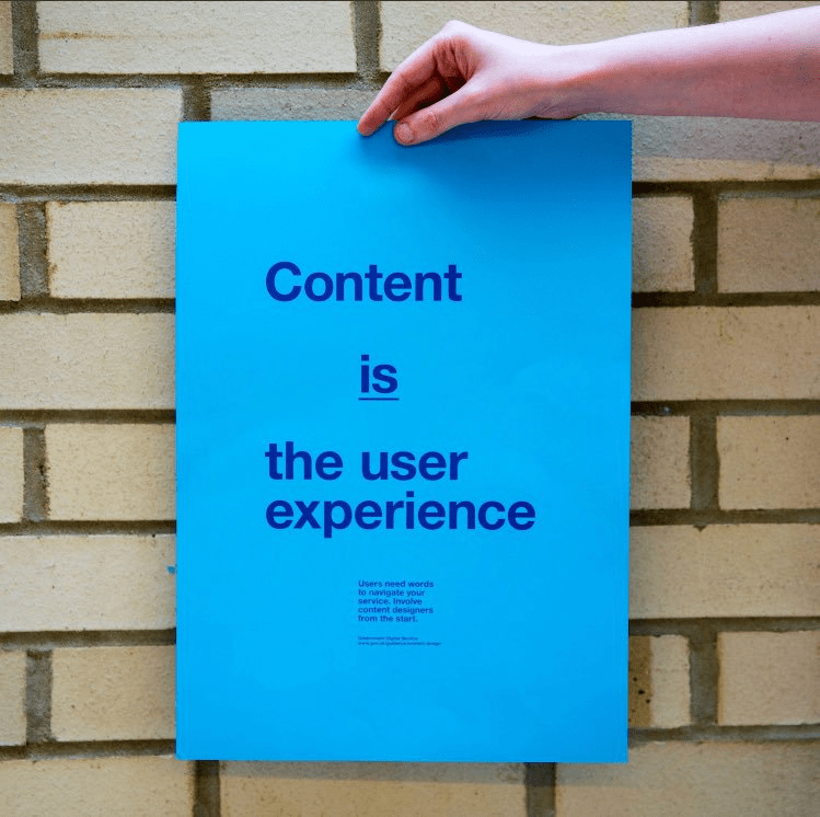 Content is the user experience