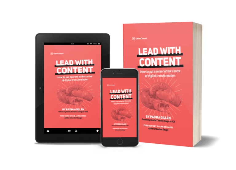 Lead with Content formats